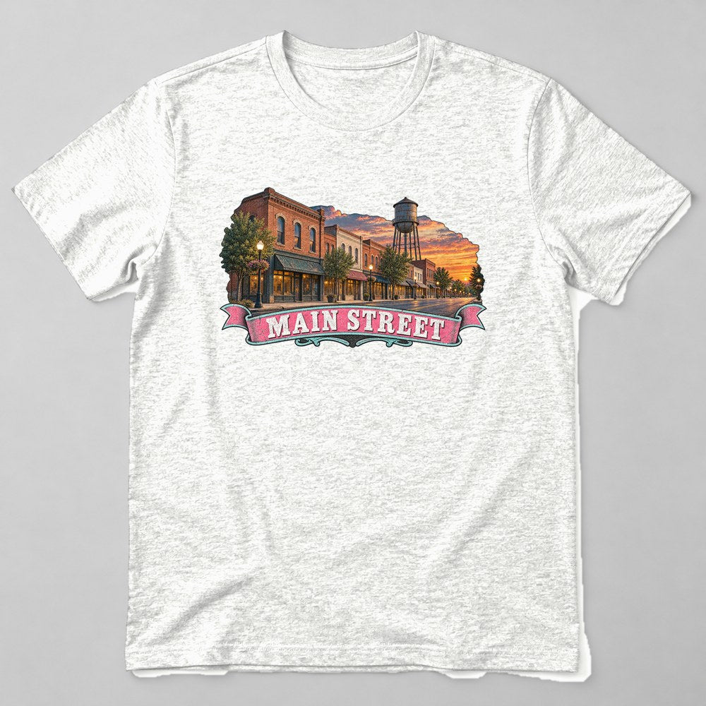 Main Street T-Shirt in White