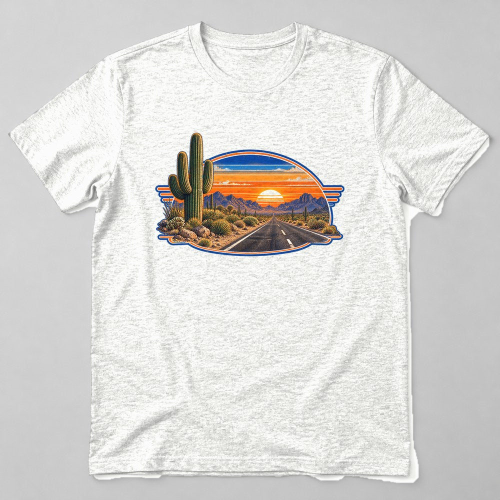 Roadside Cactus T-Shirt in White