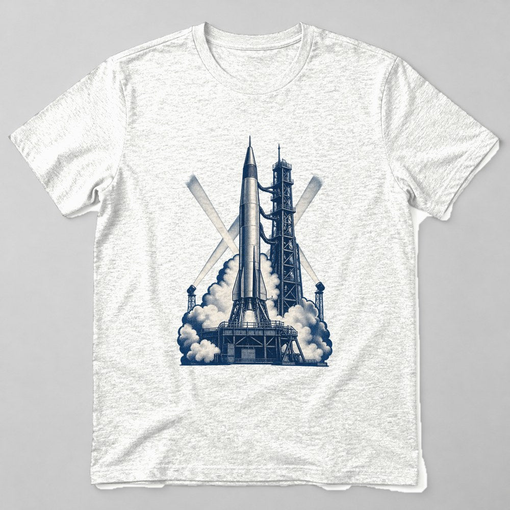 Vintage Rocket T-Shirt in White