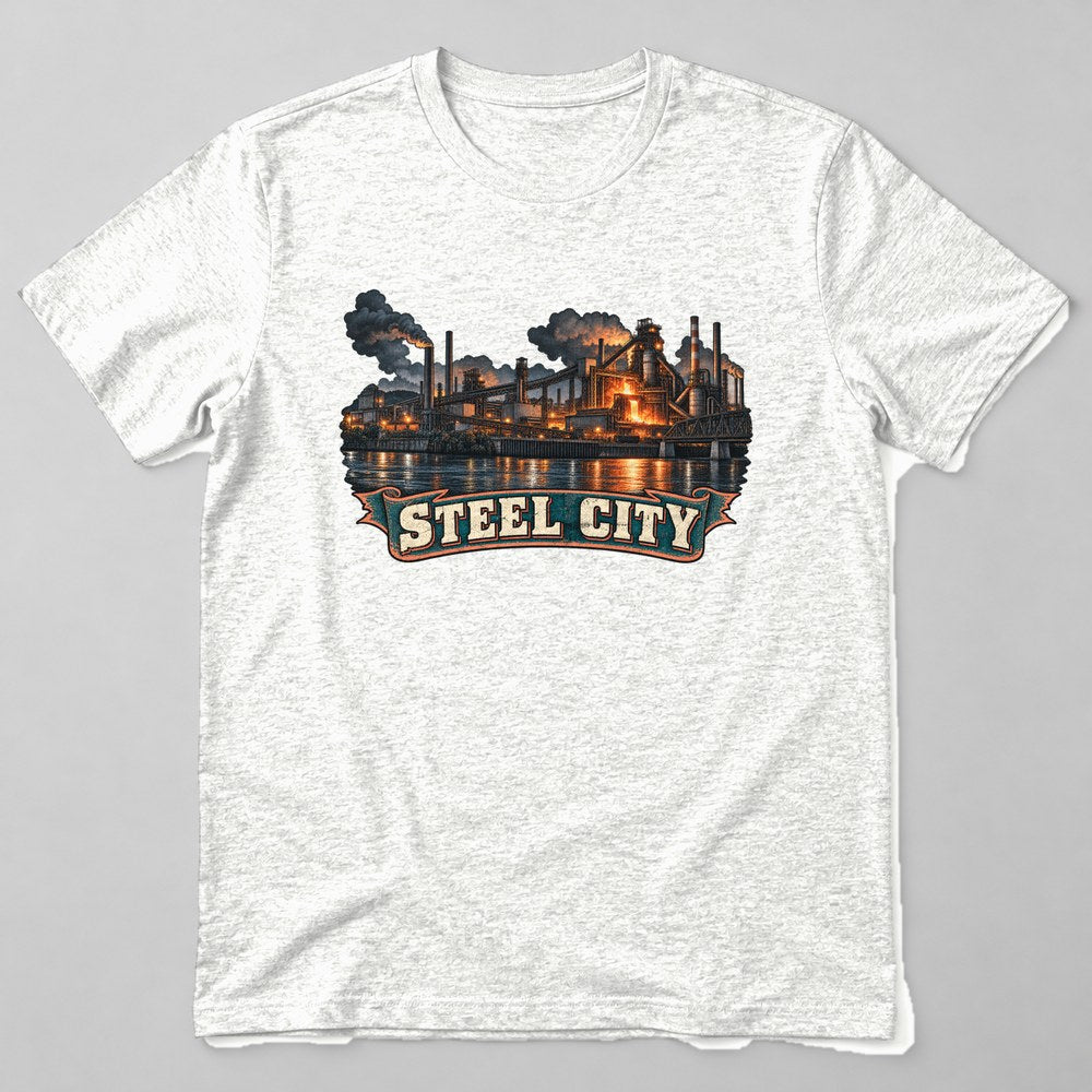 Steel City T-Shirt in White