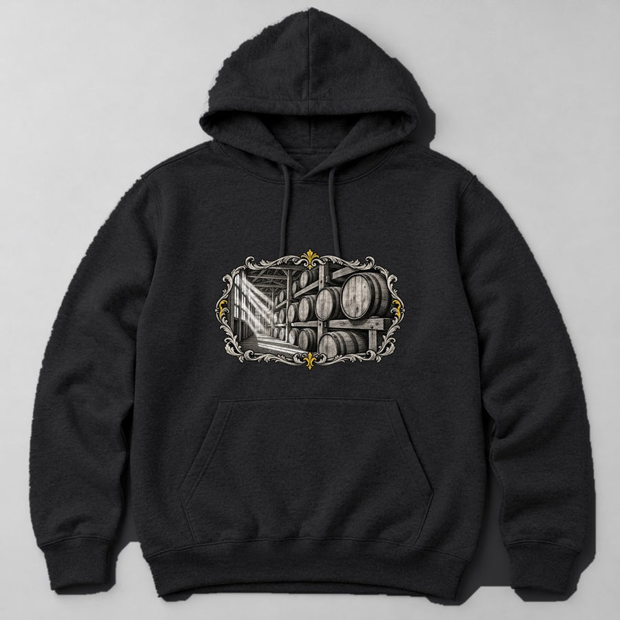 Bourbon Barrels Hoodie in Black