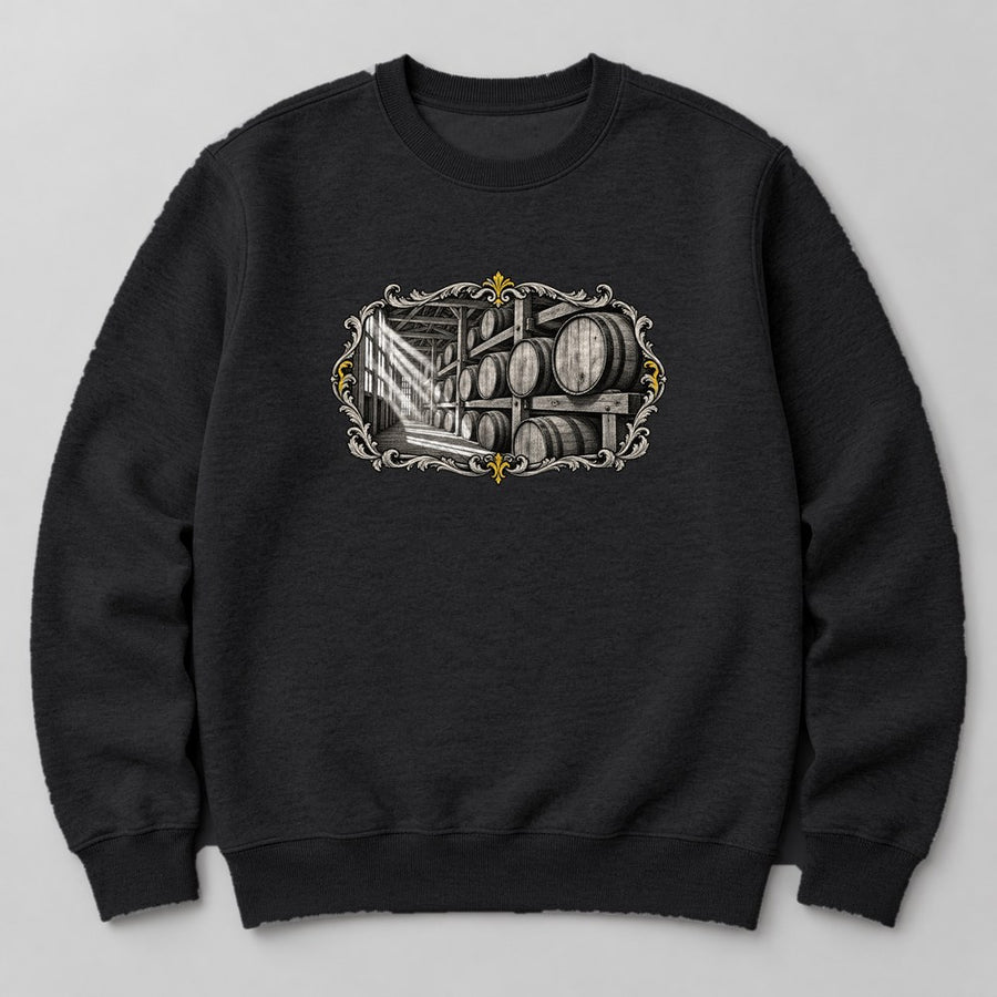 Bourbon Barrels Sweatshirt in Black
