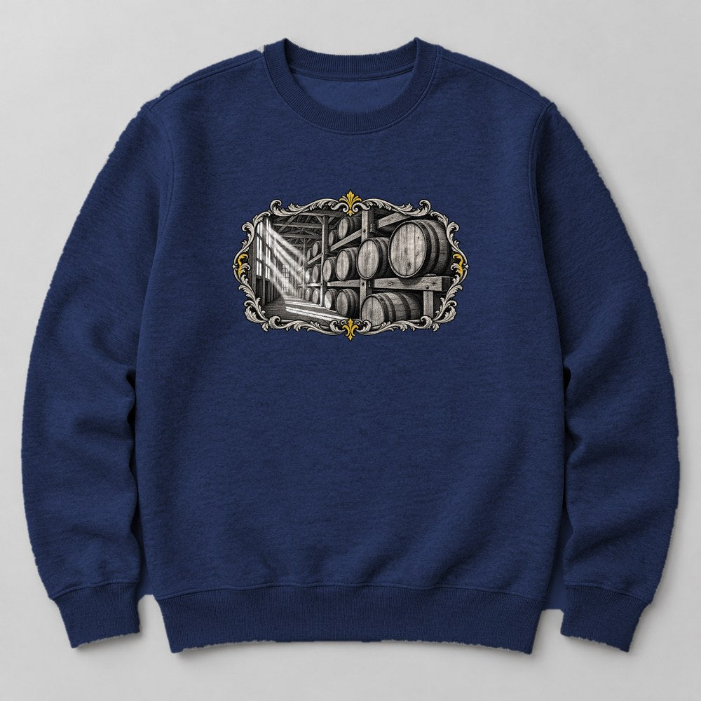Bourbon Barrels Sweatshirt in Navy