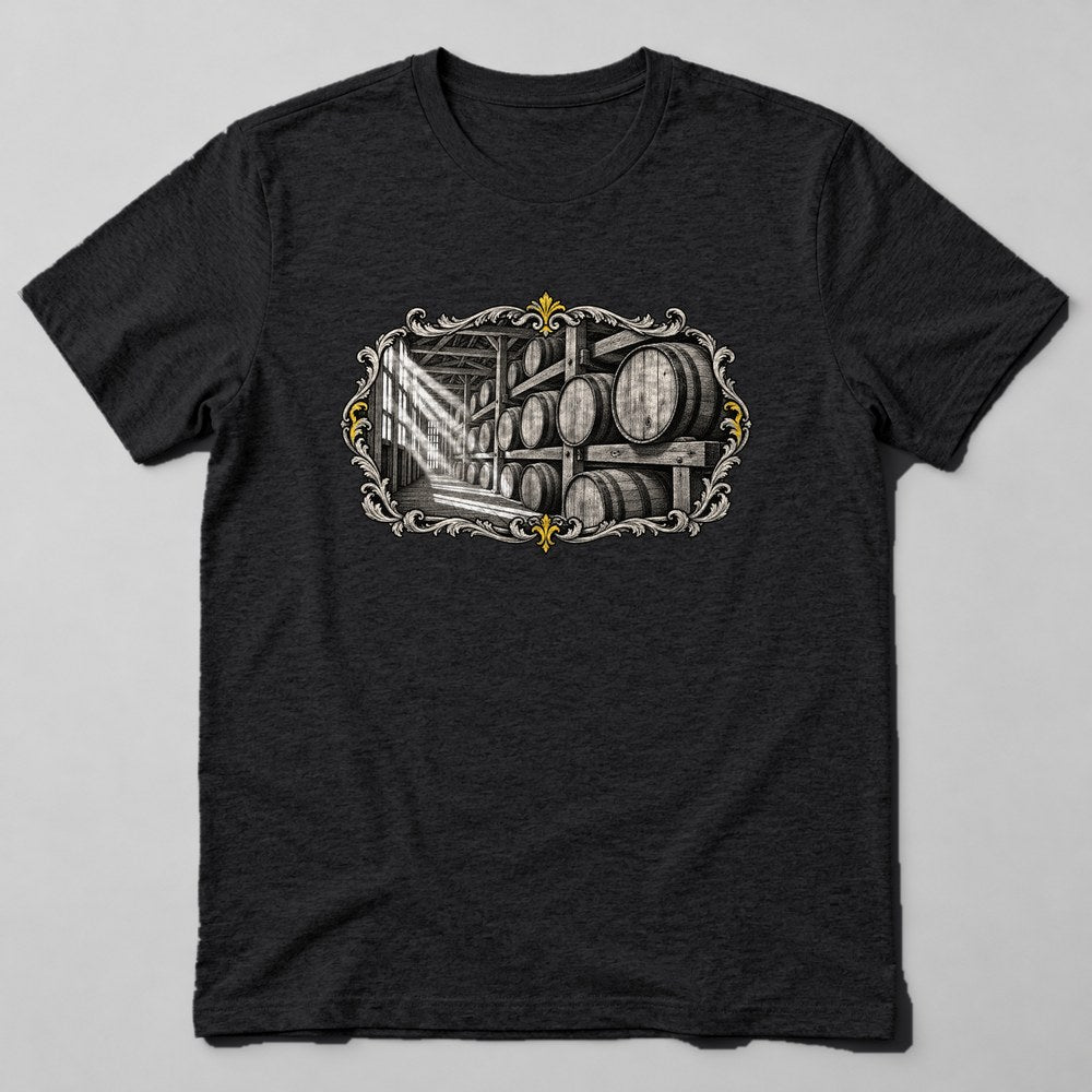 Bourbon Barrels T-Shirt in Black