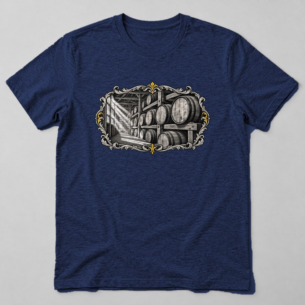 Bourbon Barrels T-Shirt in Navy