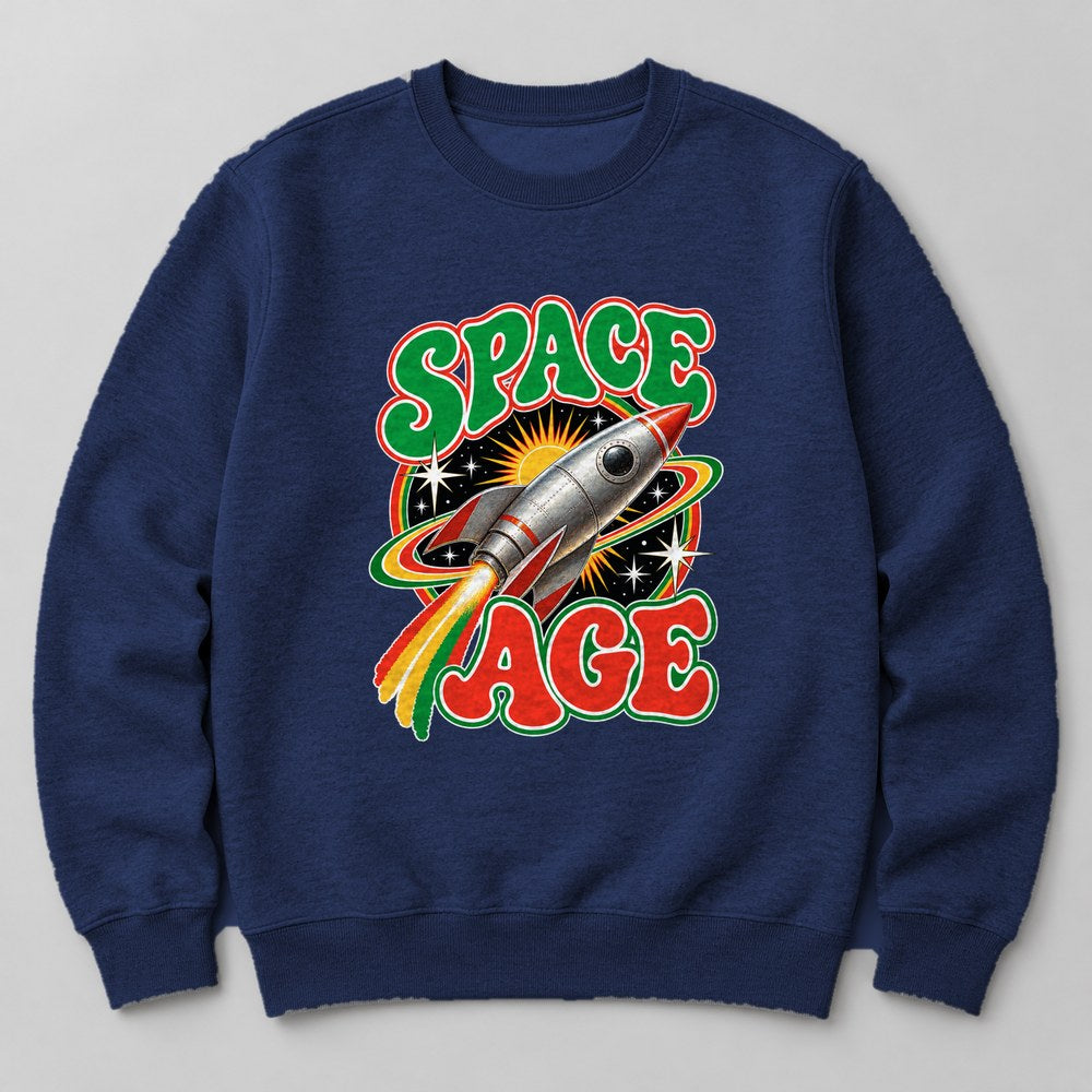 Space Age Sweatshirt in Navy