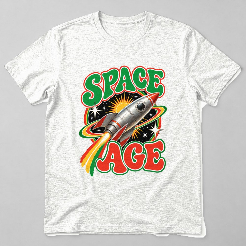 Space Age T-Shirt in White
