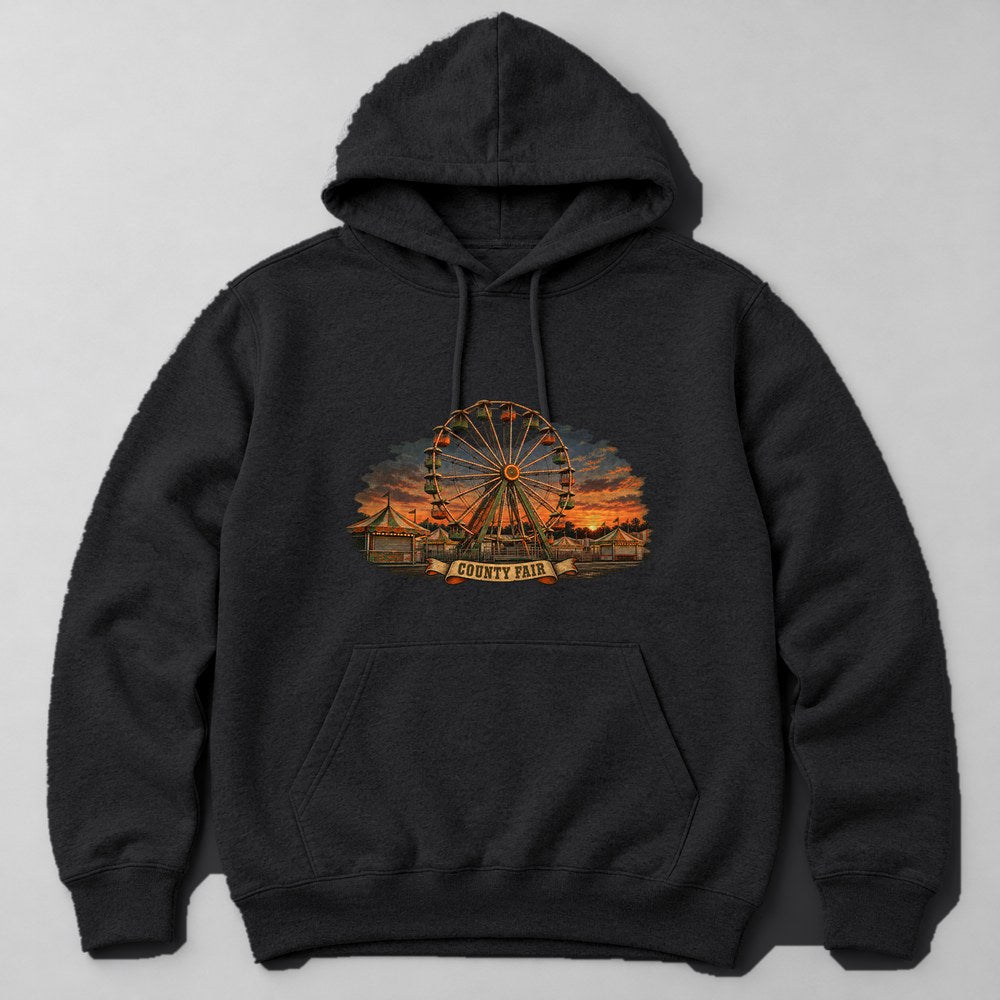 County Fair Hoodie in Black