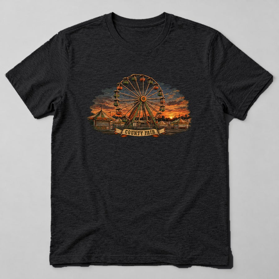County Fair T-Shirt in Black