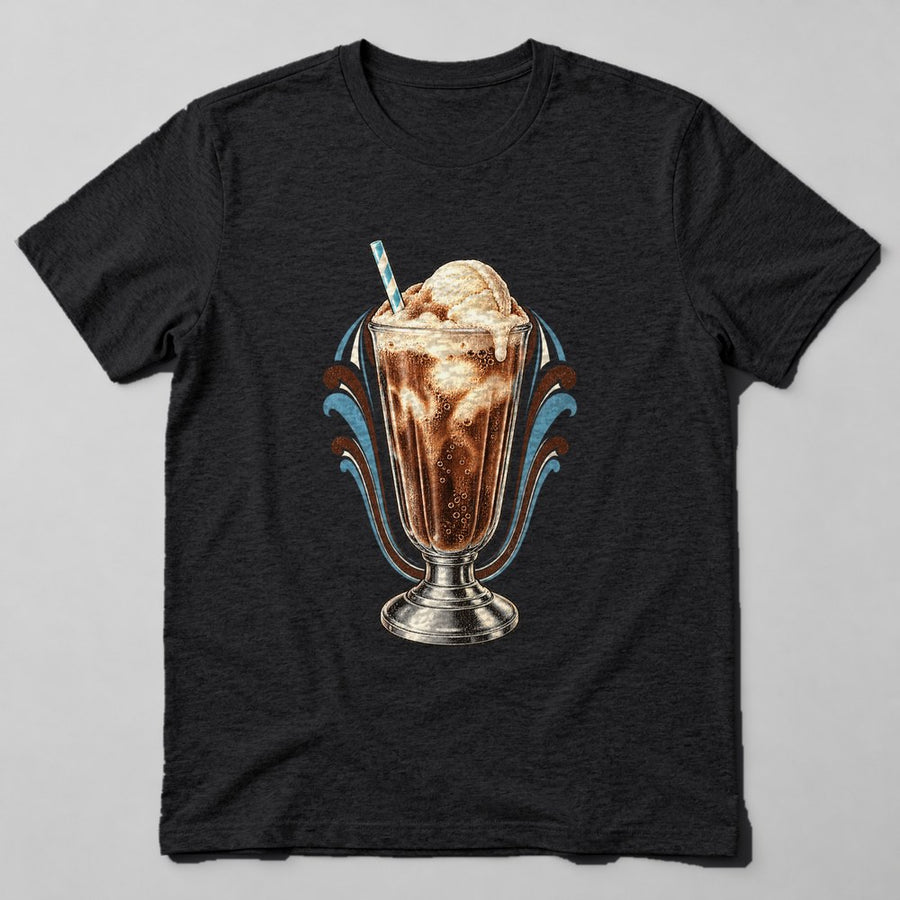 Soda Fountain T-Shirt in Black