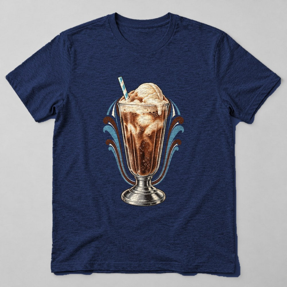 Soda Fountain T-Shirt in Navy