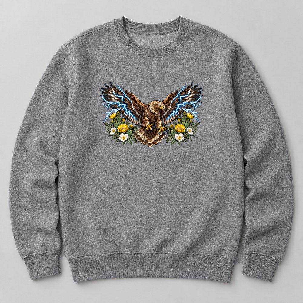 Thunderbird Sweatshirt in Heather Grey