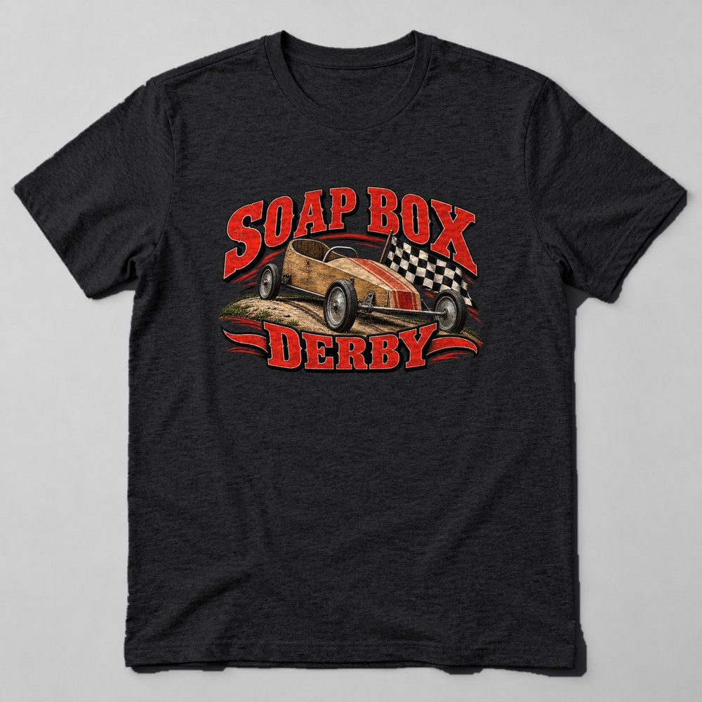 Soap Box Derby T-Shirt in Black