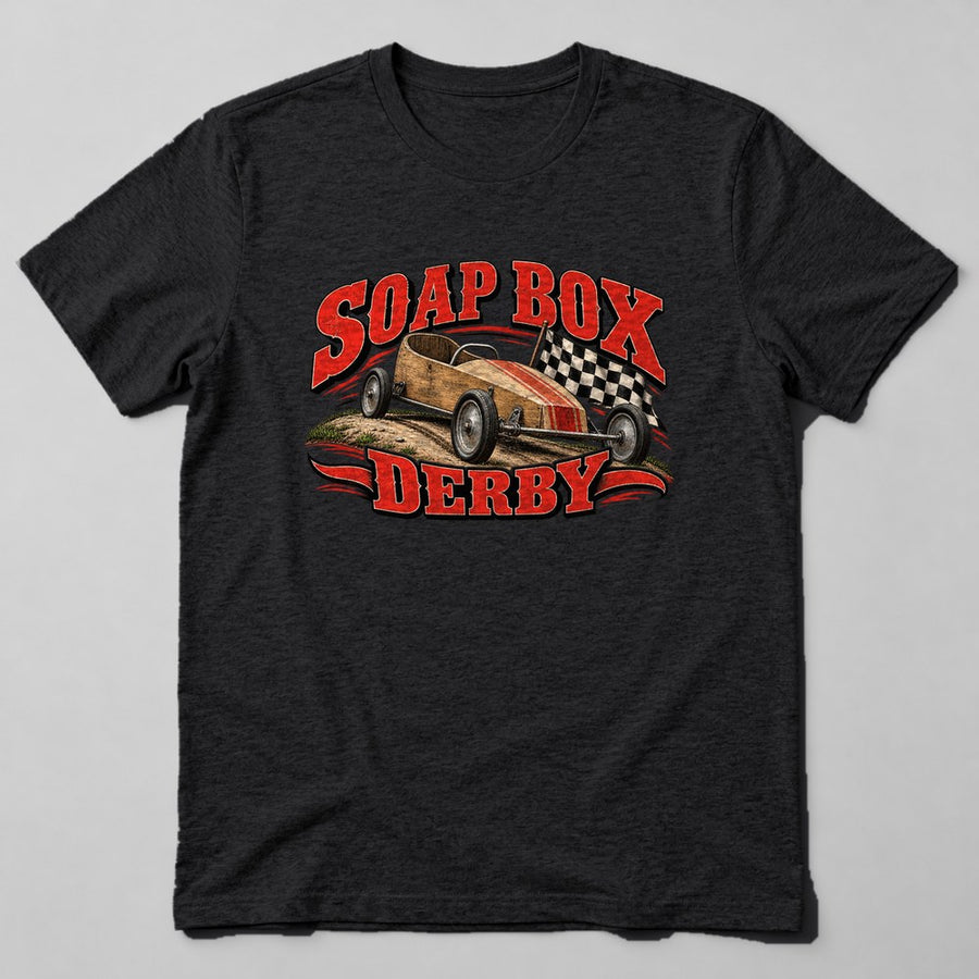 Soap Box Derby T-Shirt in Black