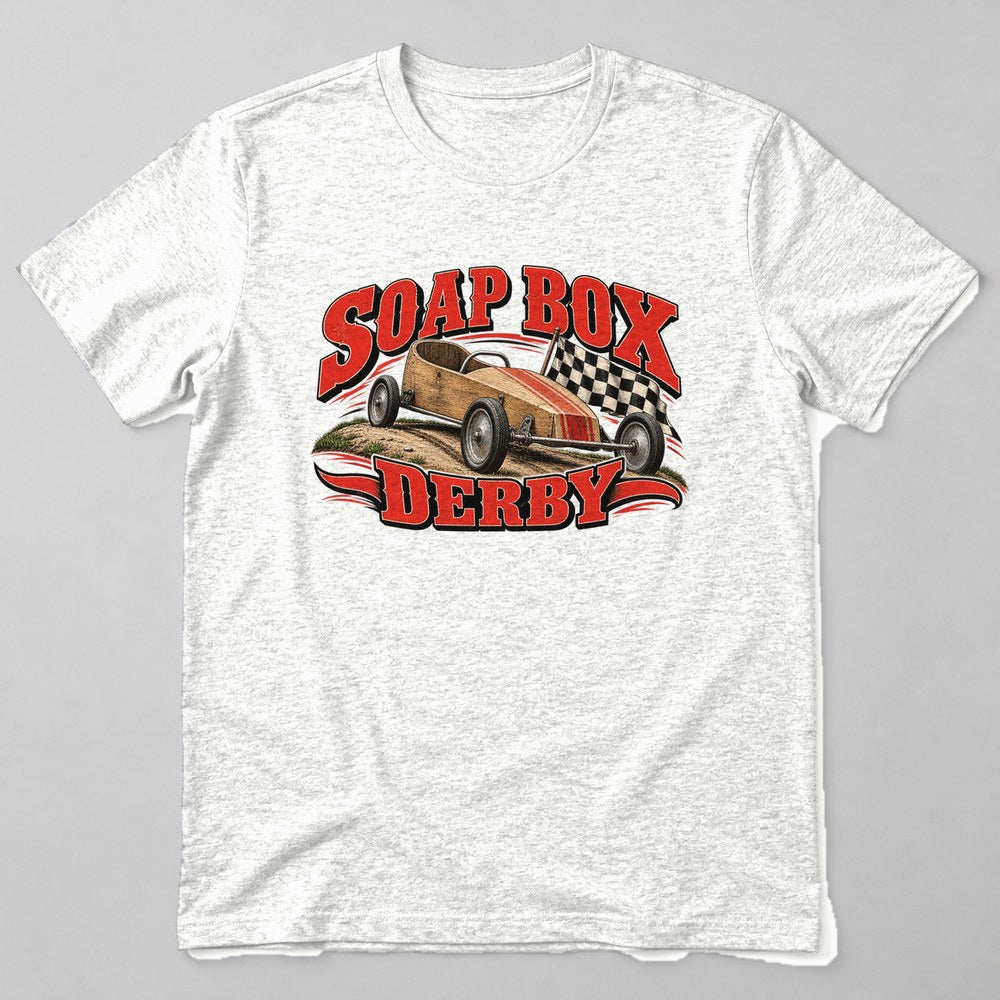 Soap Box Derby T-Shirt in White