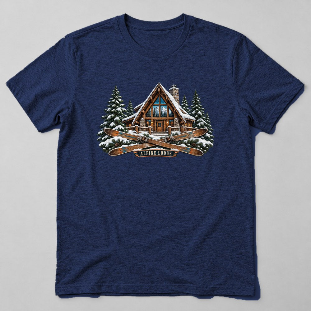 Alpine Lodge T-Shirt in Navy