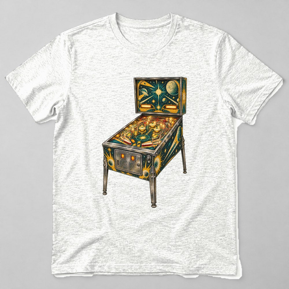 Vintage Pinball T-Shirt in White