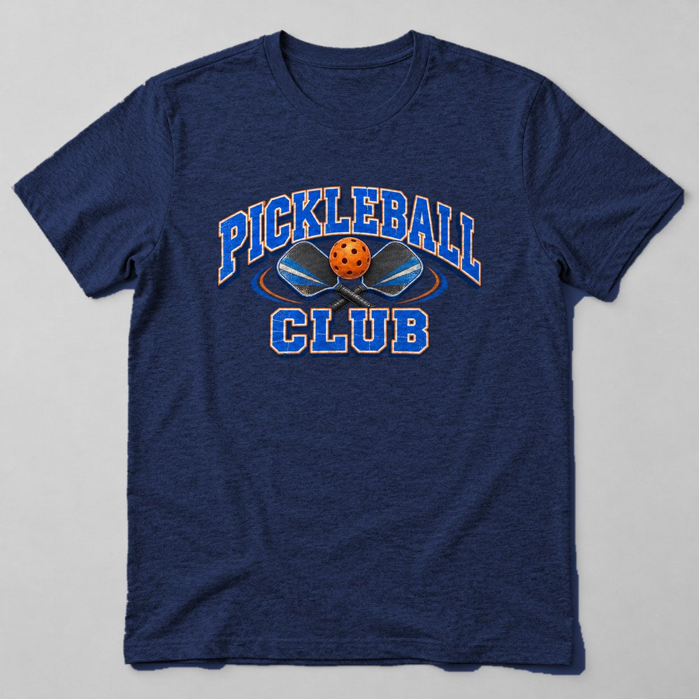 Pickleball Club T-Shirt in Navy