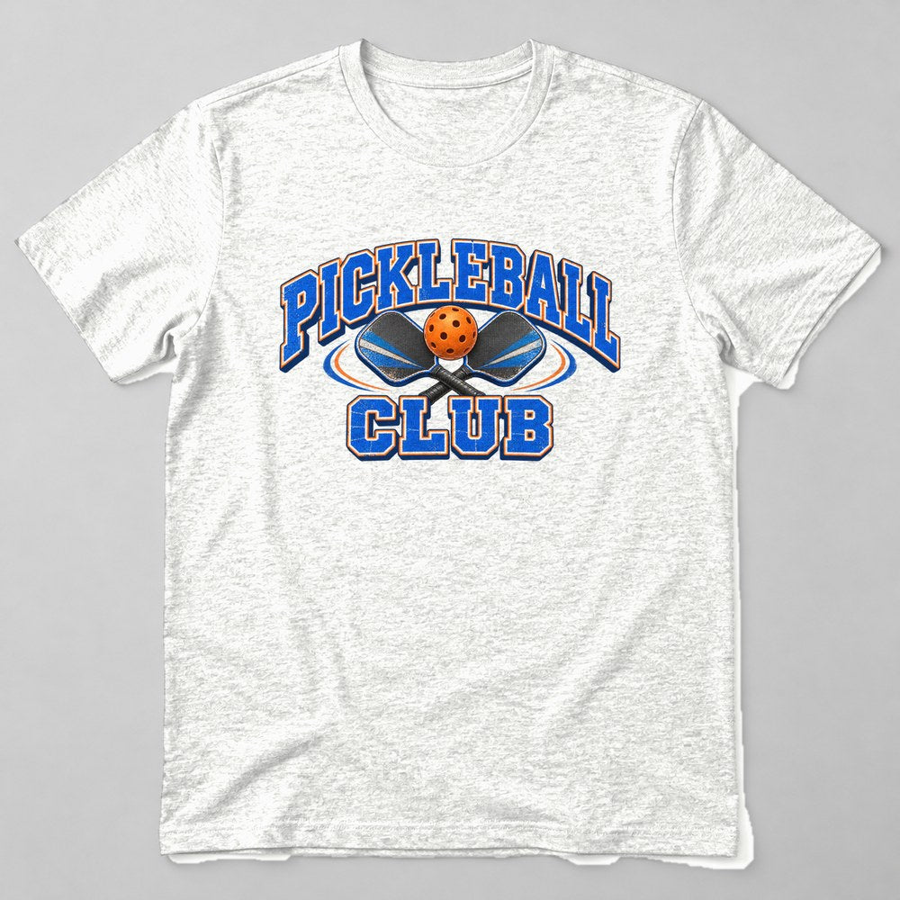 Pickleball Club T-Shirt in White