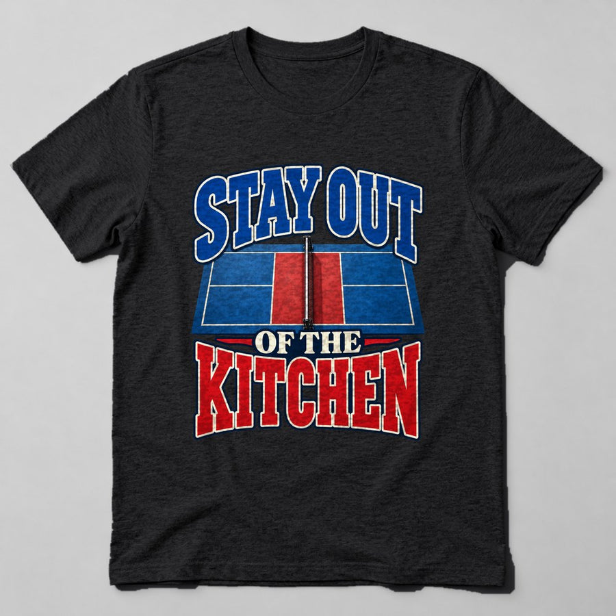 Stay Out of the Kitchen T-Shirt in Black