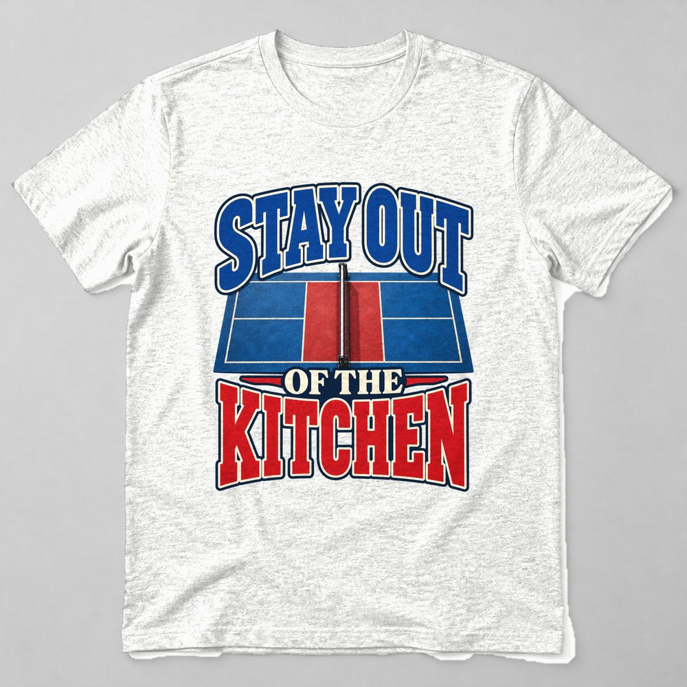 Stay Out of the Kitchen T-Shirt in White