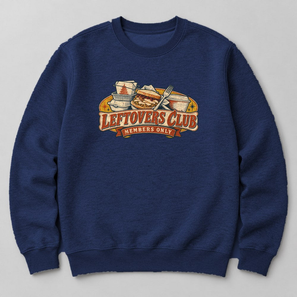 Leftovers Club Members Only Sweatshirt in Navy