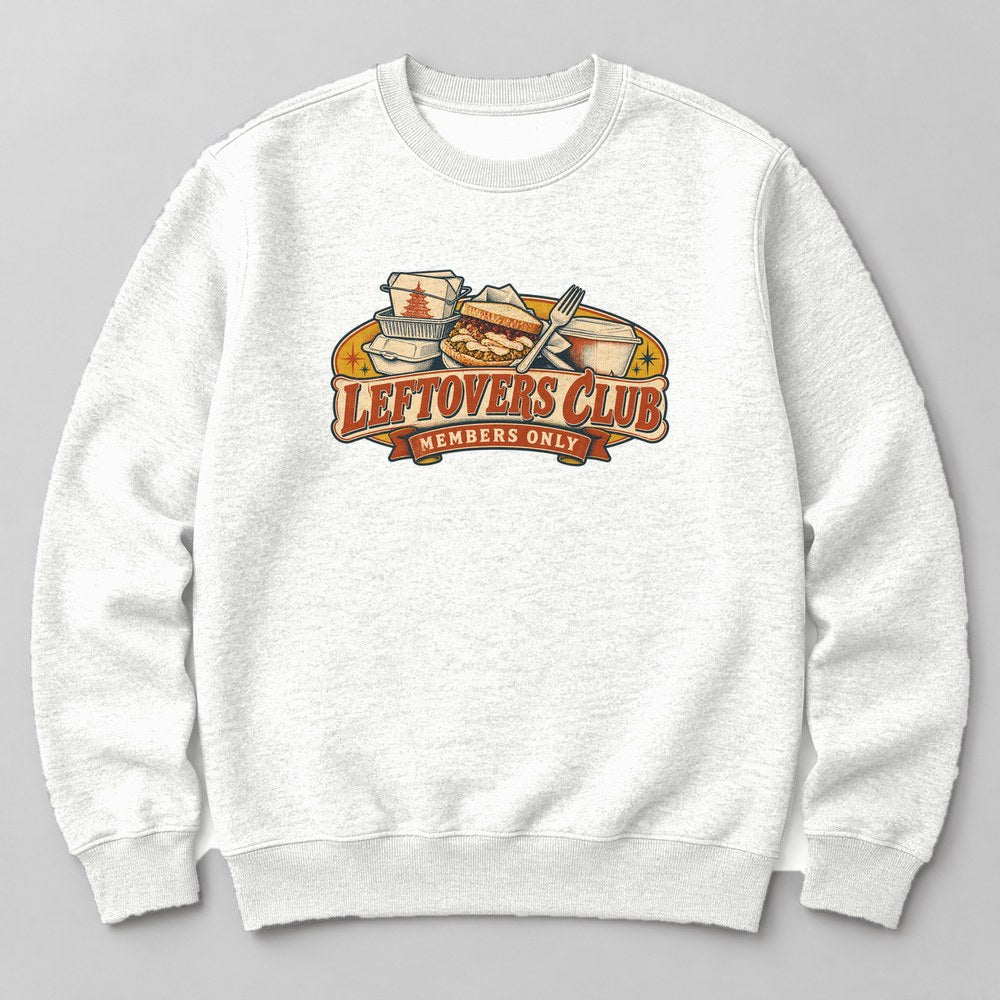 Leftovers Club Members Only Sweatshirt in White