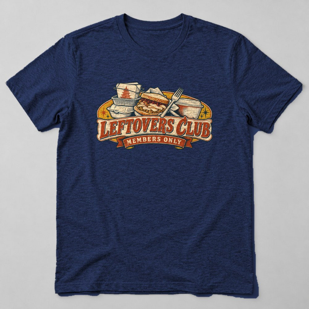 Leftovers Club Members Only T-Shirt in Navy