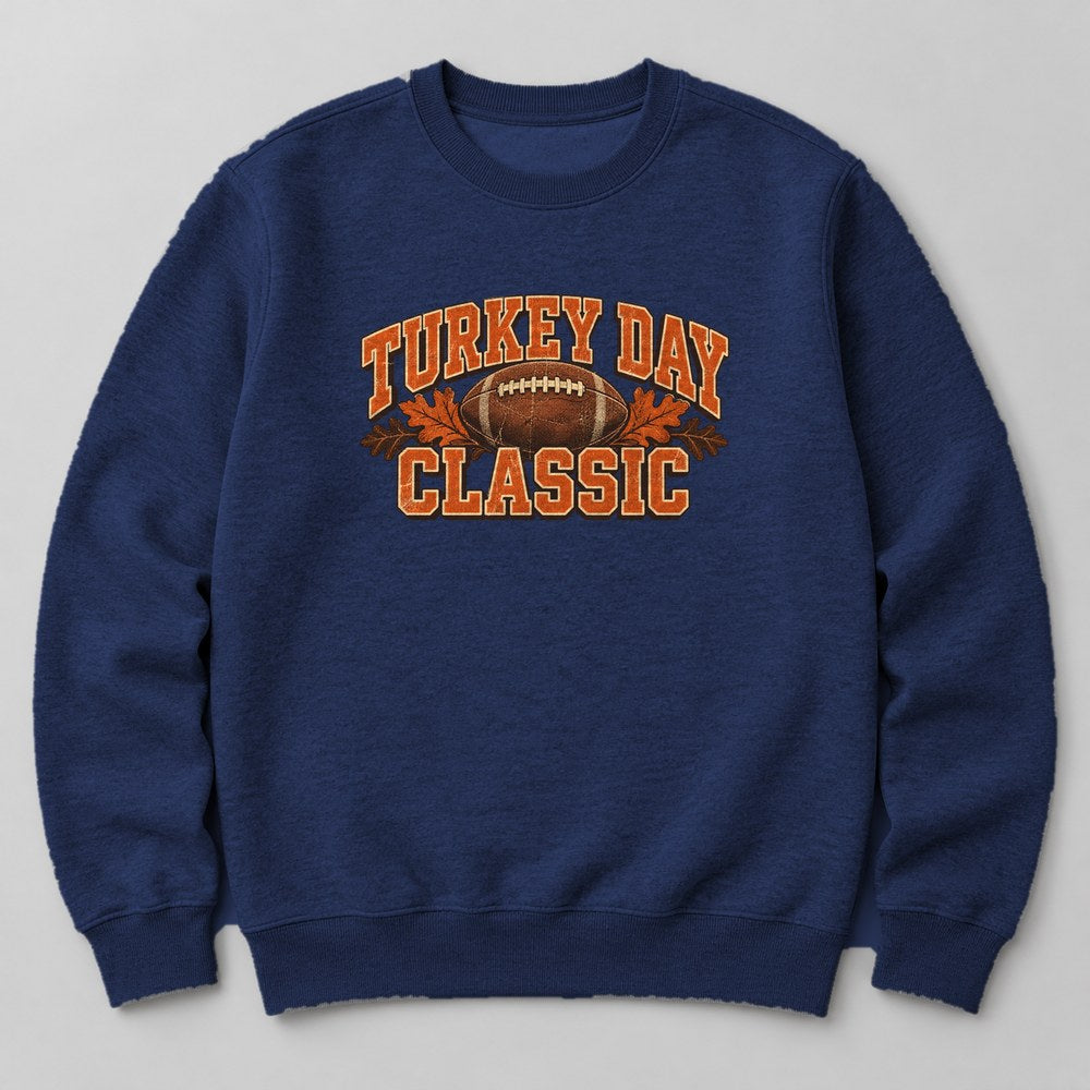 Turkey Day Classic Sweatshirt in Navy