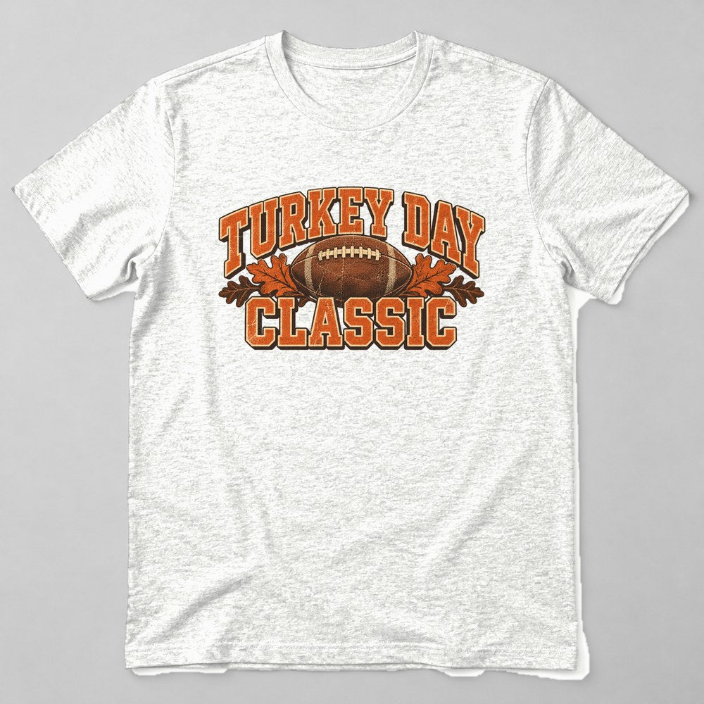 Turkey Day Classic T-Shirt in White
