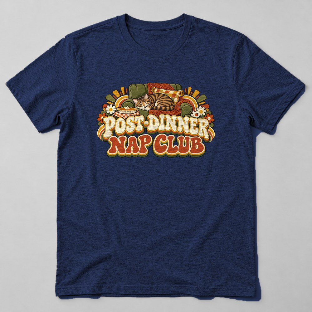 Post-dinner Nap Club T-Shirt in Navy