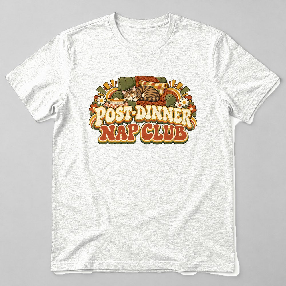 Post-dinner Nap Club T-Shirt in White
