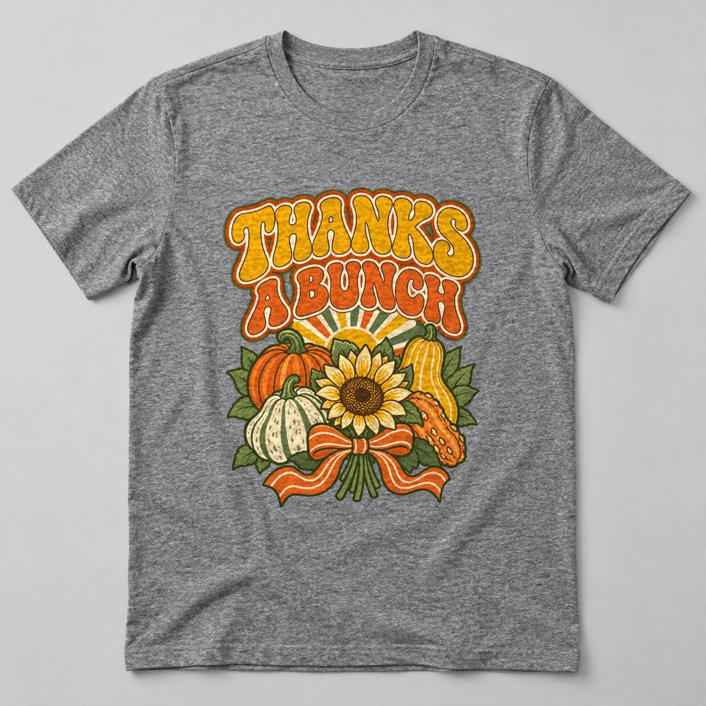 Thanks a Bunch T-Shirt in Heather Grey