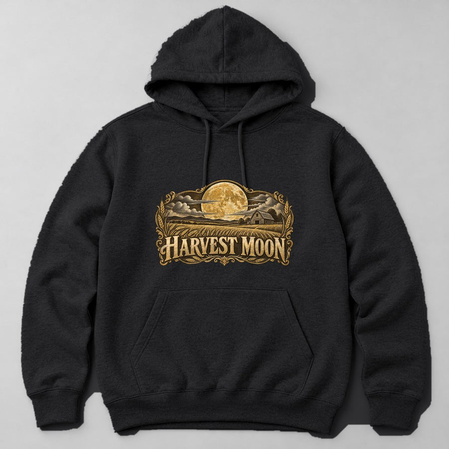 Harvest Moon Hoodie in Black
