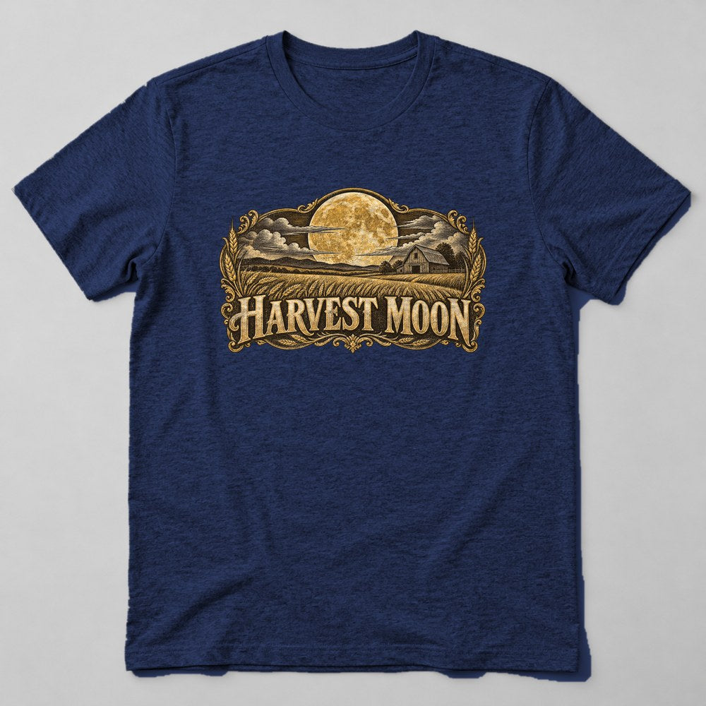 Harvest Moon T-Shirt in Navy