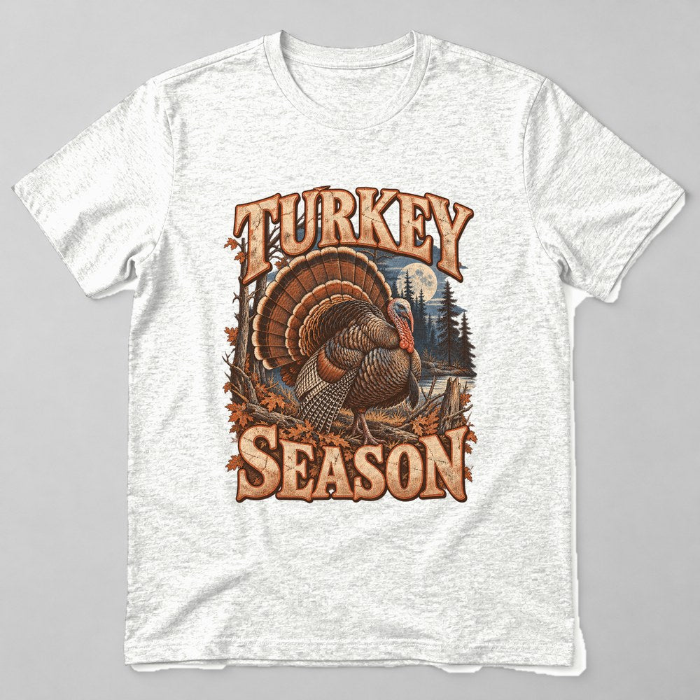 Turkey Season T-Shirt in White