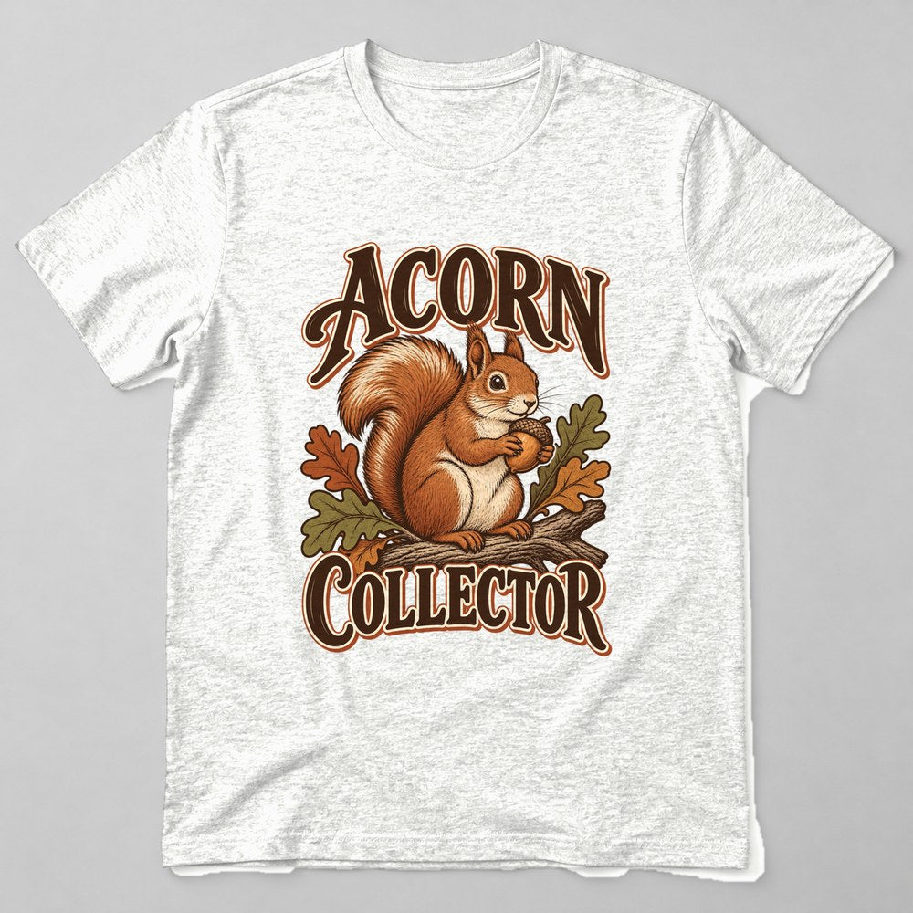 Acorn Collector T-Shirt in White