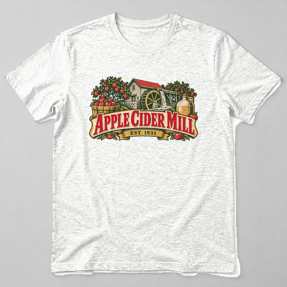 Apple Cider Mill Est. 1931 T-Shirt in White