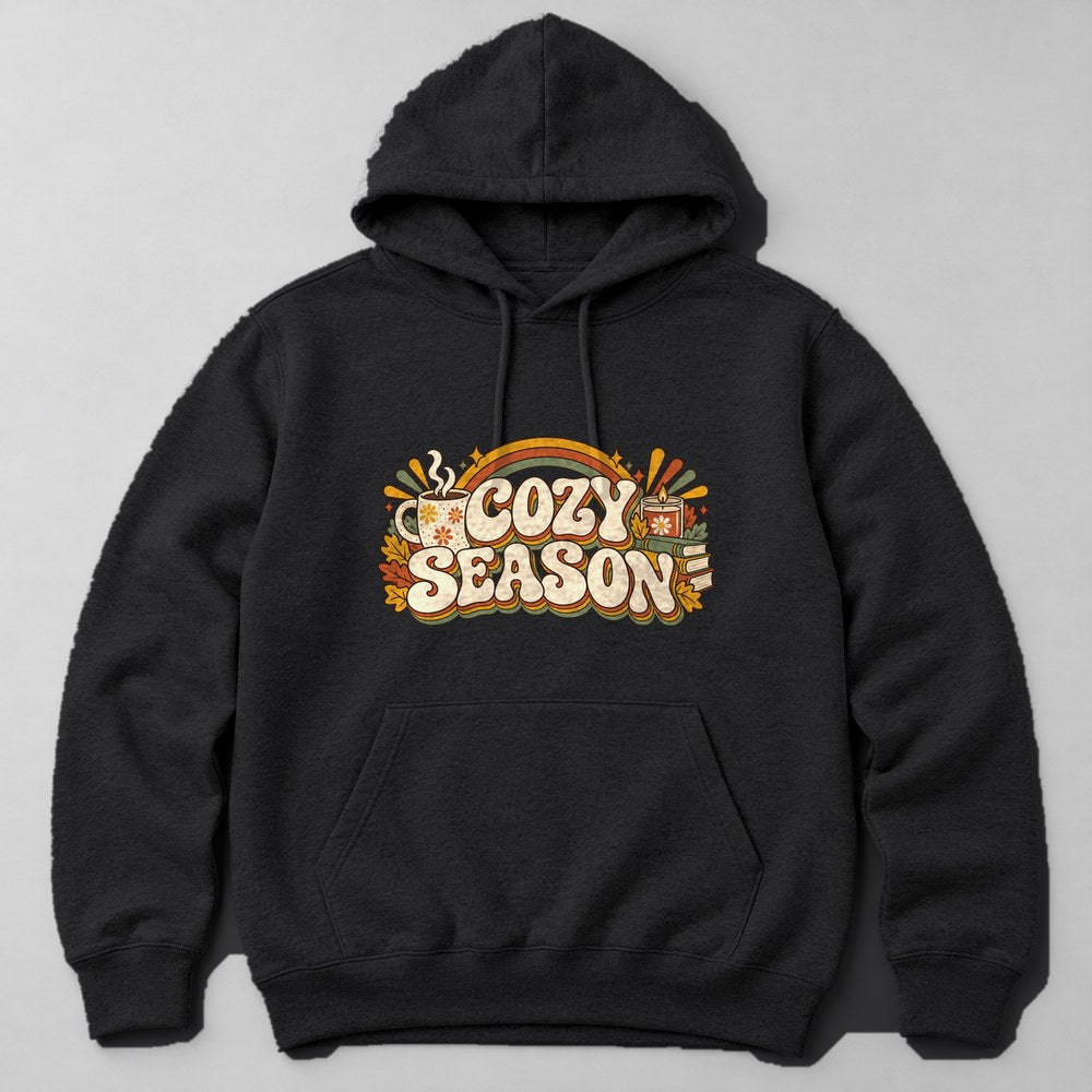 Cozy Season Hoodie in Black