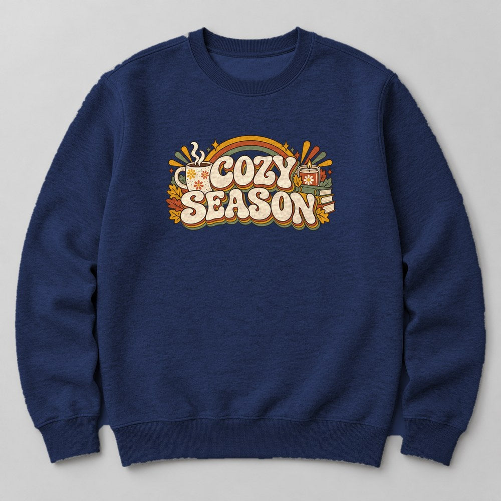 Cozy Season Sweatshirt in Navy