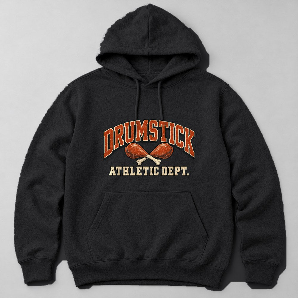 Drumstick Athletic Dept. Hoodie in Black