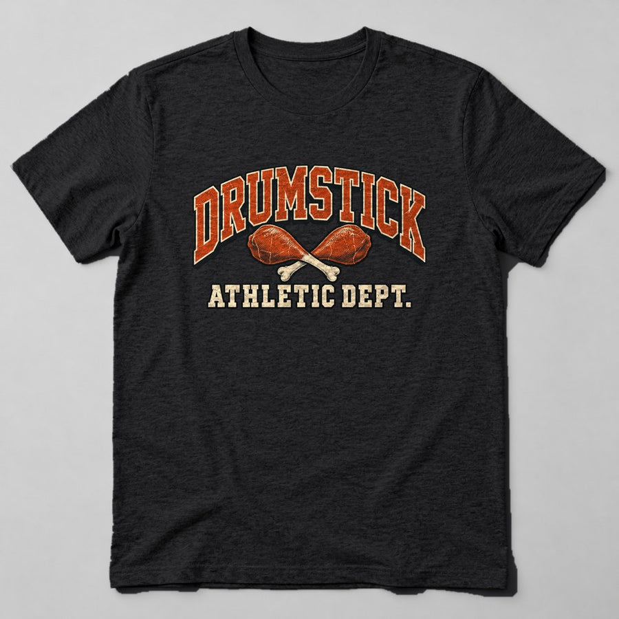 Drumstick Athletic Dept. T-Shirt in Black