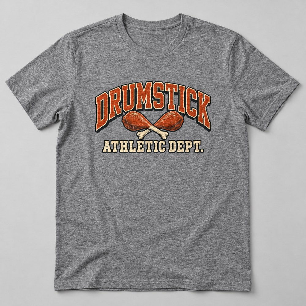 Drumstick Athletic Dept. T-Shirt in Heather Grey