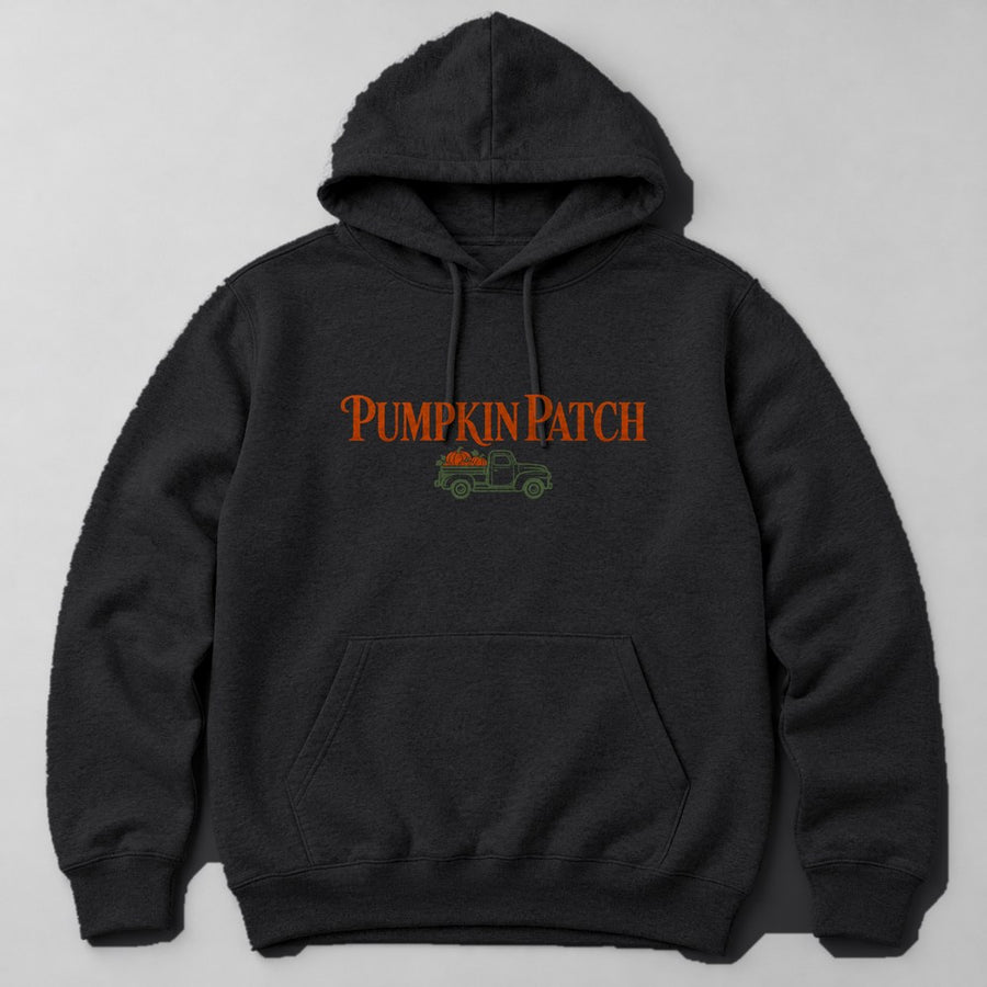 Pumpkin Patch Hoodie in Black