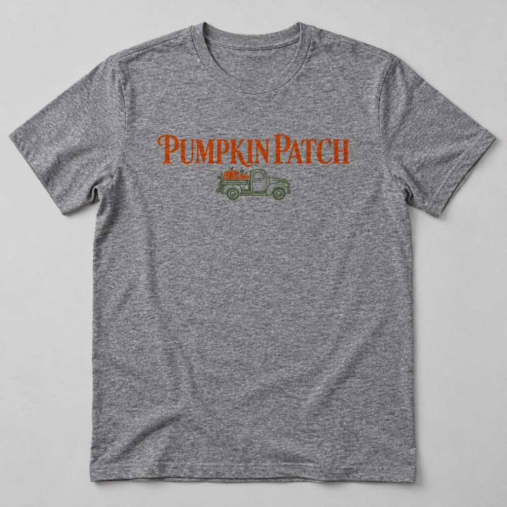 Pumpkin Patch T-Shirt in Heather Grey