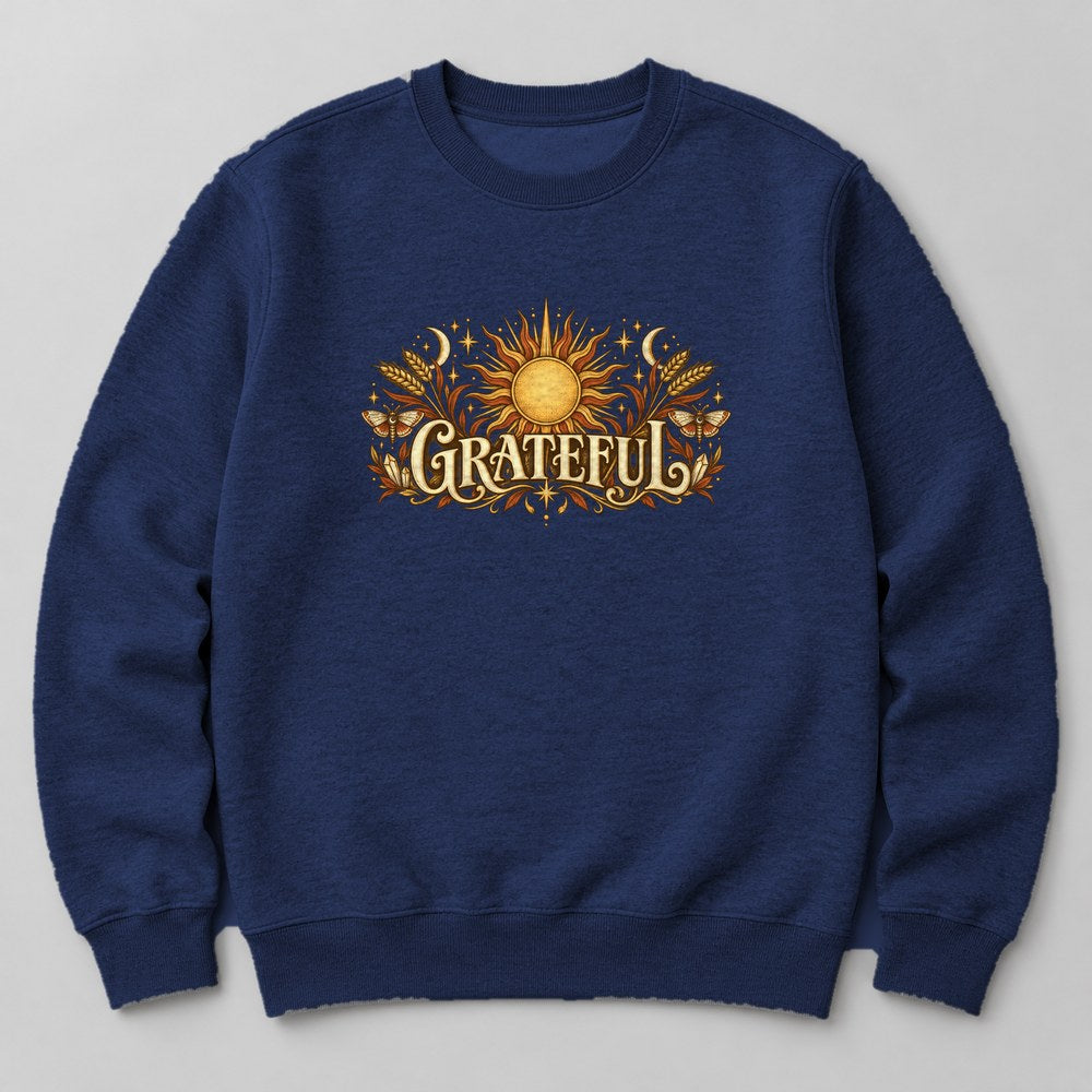 Grateful Sweatshirt in Navy