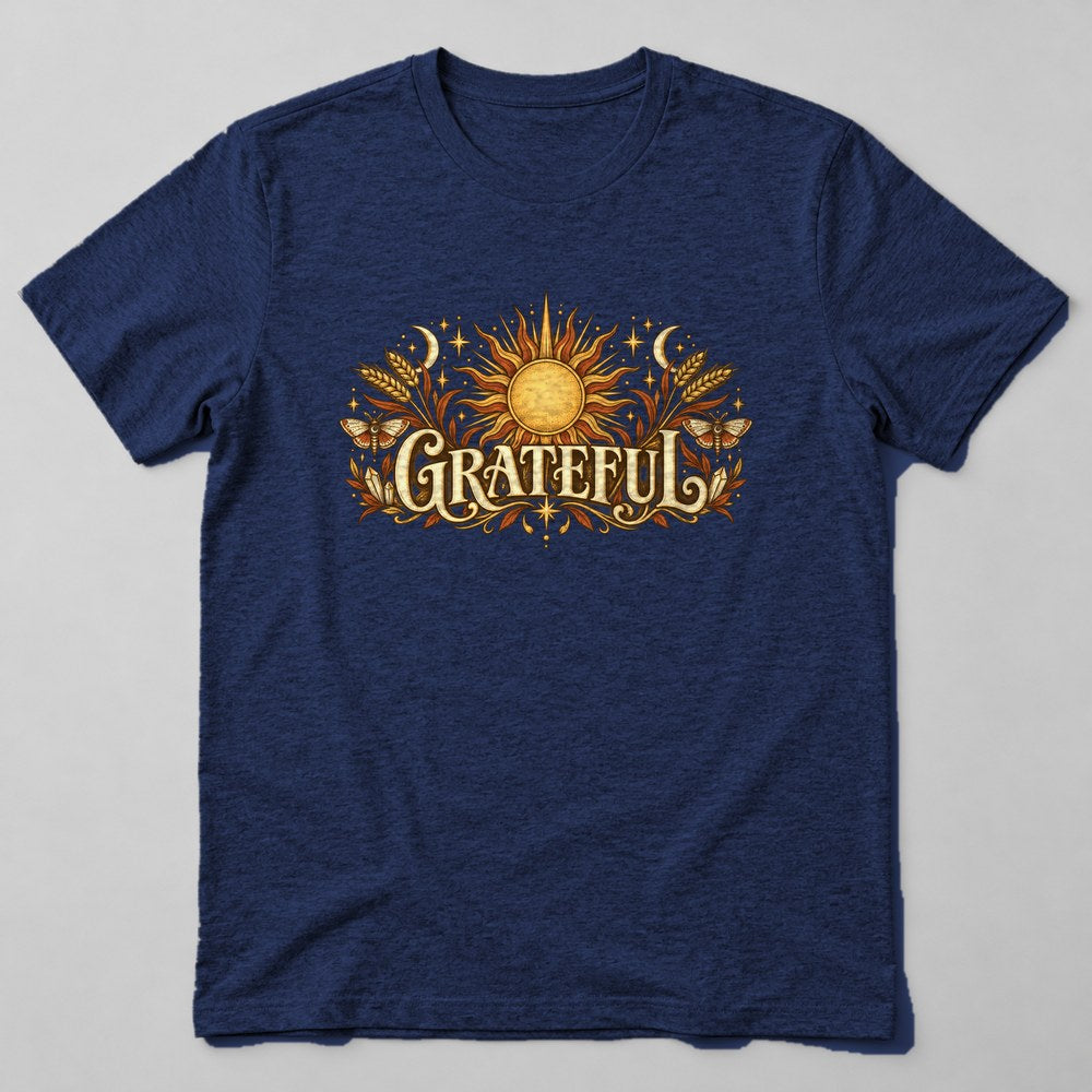 Grateful T-Shirt in Navy