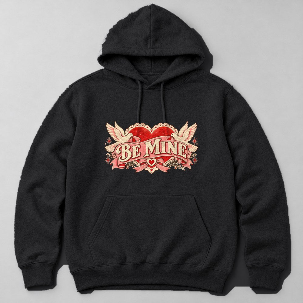 Be Mine Hoodie in Black