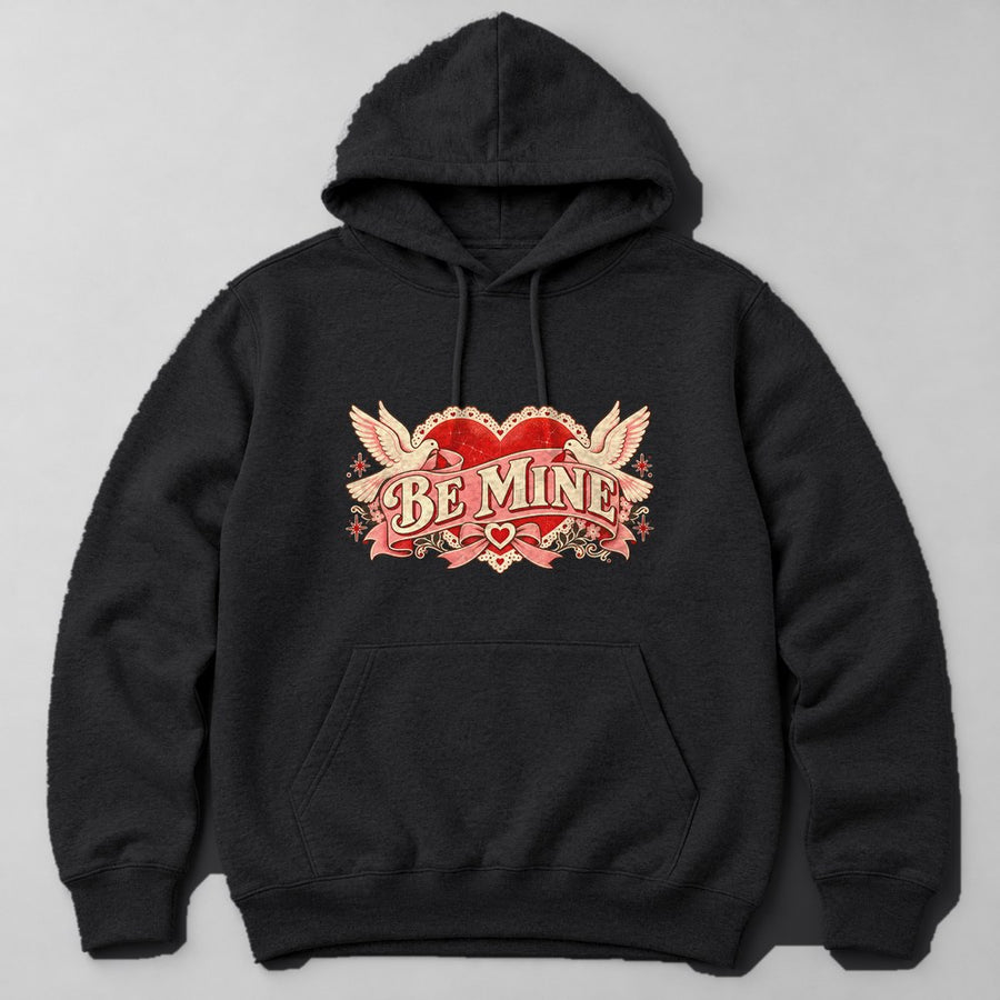 Be Mine Hoodie in Black