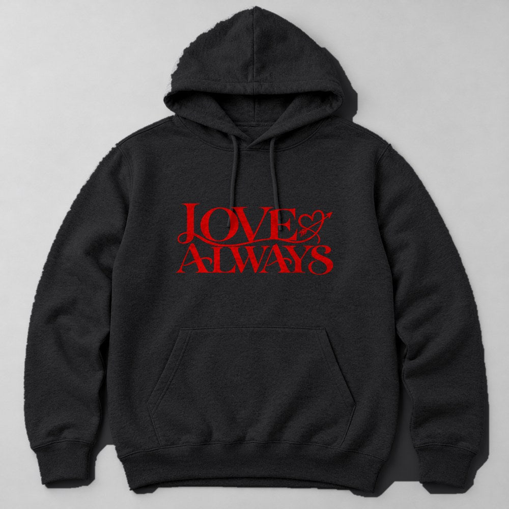 Love Always Hoodie in Black